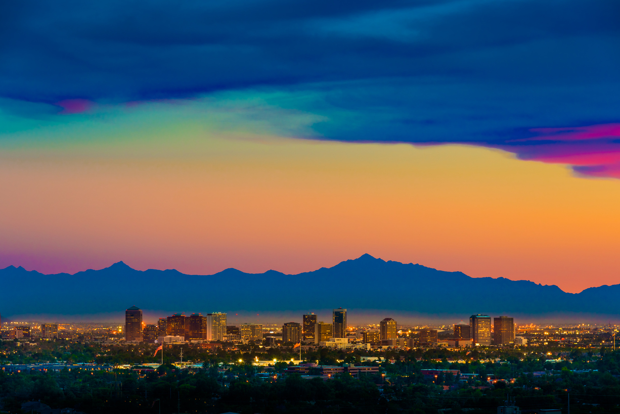 Panoramic Image of Phoenix, AZ